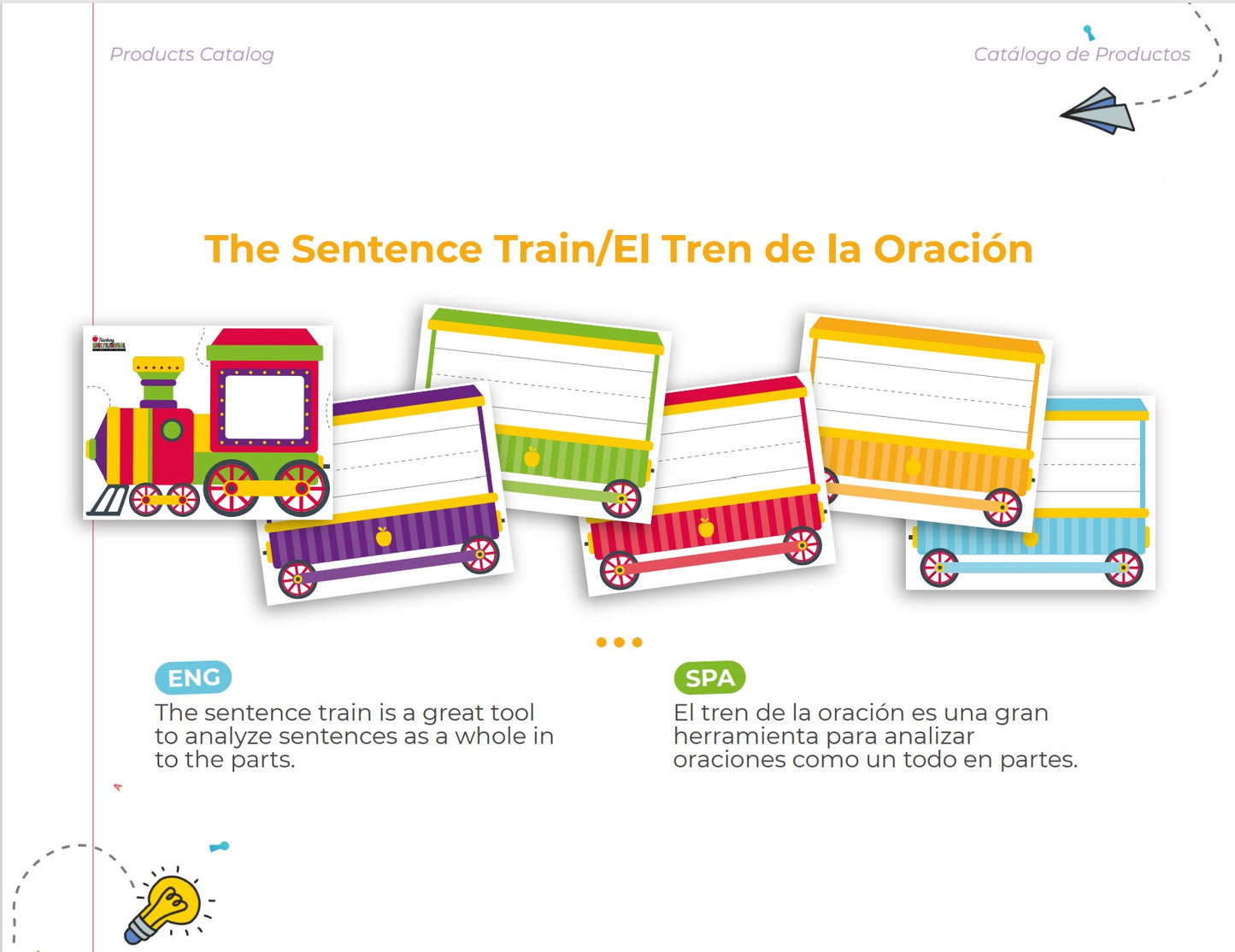 Sentence Train/ El tren de la oracion
